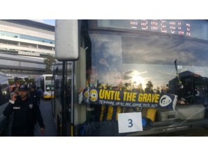 Fenerbahçe taraftarları derbi için yola çıktı