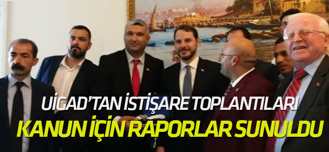 UİGAD’ta istişare toplantısı ve ziyaret