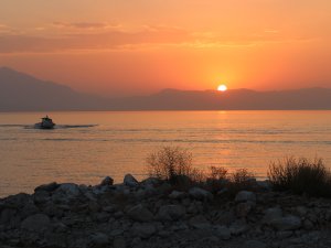 Beyşehir Gölü'nde drone destekli denetimler