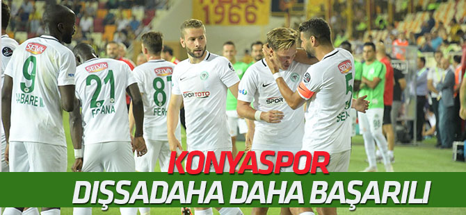 Konyaspor dış sahada daha başarılı