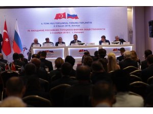Türk-Rus Toplumsal Forumu geleceğe ışık tuttu