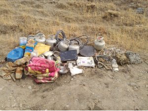 Van’da PKK’nın 3 sığınağı imha edildi