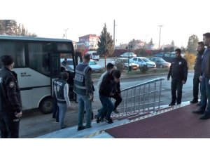 Konya’daki uyuşturucu operasyonuna 11 tutuklama