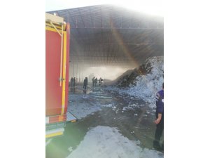 2 milyon liralık ham pamuk son anda kurtarıldı