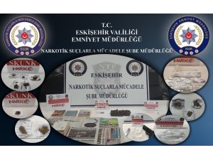 Eskişehir’de uyuşturucu operasyonu: 19 gözaltı