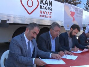 Hançerli'den kan bağışı kampanyasına destek