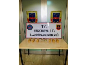 Yüksekova’da 4 kilo eroin ele geçirildi
