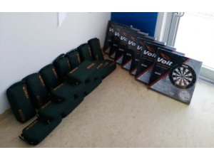 Büyükşehirden Bocce Bowling Dart Federasyonuna malzeme desteği