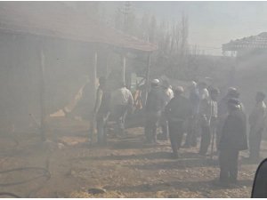Sungurlu’da tandır yangını