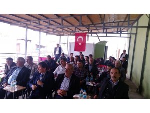 Sason’da Emniyet Müdürlüğü mahalle muhtarları ile asayiş toplantısı yaptı