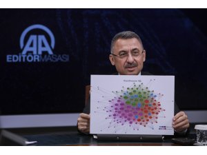 Fuat Oktay, AA Editör Masası'na konuk oldu