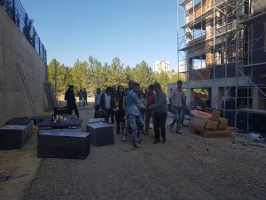 Vinçten düşen işçi hayatını kaybetti