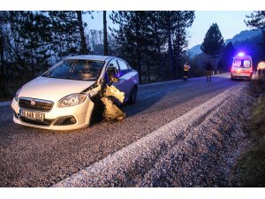 Kütahya'da trafik kazası: 4 yaralı