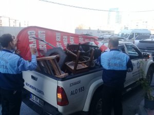Kaldırım işgallerine sıkı denetim