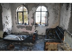 Sobayı yakmak isterken evini yaktı