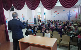 Meram Ali Yaman İlkokulu’nda velilerine eğitim semineri