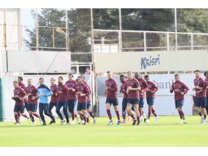 Trabzonspor, Yeni Malatyaspor hazırlıklarını sürdürdü