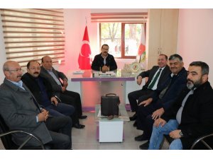 CHP Ürgüp Belediye Başkan adayı Ödemiş, Gazeteciler Cemiyeti’ni ziyaret etti