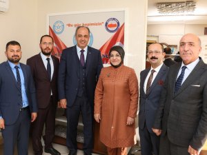 Fatma Toru, oda ve sendikaları ziyaret etti