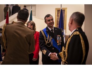 Başkentte İtalya Silahlı Kuvvetleri Günü resepsiyonu