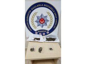 Manisa’da uyuşturucu operasyonu: 3 gözaltı