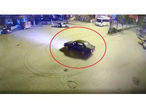 Şehir polis kamerasının önünde drift atınca 5 bin lira ceza yedi