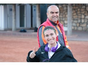Ailesinin atletizme izin vermediği Urkuş Işık, Balkan şampiyonu oldu