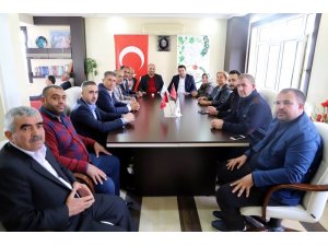 AK Partililerden Kaymakam Avcı’ya ziyaret