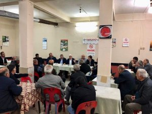 Başkan Asa Fıstıklı Meydanında üreticilerle buluştu