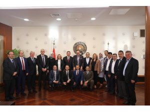 Nazilli Ticaret Odası’ndan TOBB Başkanı Hisarcıklıoğlu’na ziyaret