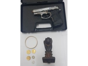 Amasya’da tarihi eser operasyonu