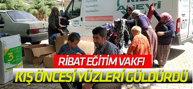 Ribat kış öncesi yüzleri güldürdü