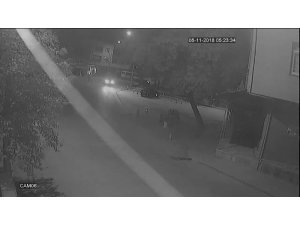 Sakarya’daki iki gurubun silahlı çatışması güvenlik kameralarına yansıdı