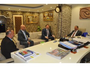 Ankara Emniyet Müdürü Yılmaz, MKE Ankaragücü Başkanı Yiğiner’i ziyaret etti