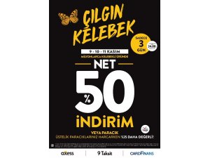 Boyner’in ’Çılgın Kelebek’ alışveriş şenliği başlıyor