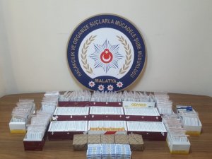 Malatya’da kaçakçılık operasyonu