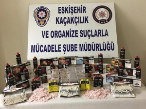 Sigara kaçakçıları KOM ekiplerince yakalandı