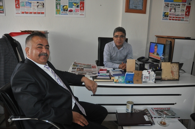 Aday adayı Eren’den ziyaret