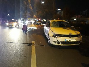 Karşıya geçerken canından oldu