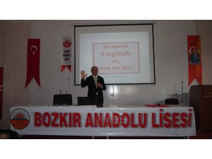 Bozkır'da bir hayırsever tarafından İngilizce laboratuvarı kuruldu