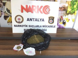 Antalya’da uyuşturucu operasyonu: 2 tutuklama