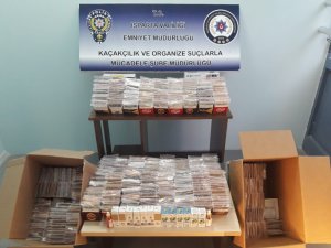 Isparta’da 924 paket kaçak sigara ele geçirildi