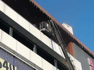 GÜNCELLEME - Lüleburgaz'da alışveriş merkezinde yangın