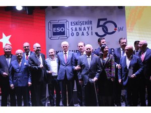 Eskişehir Sanayi Odası 50. yılını coşkuyla kutladı