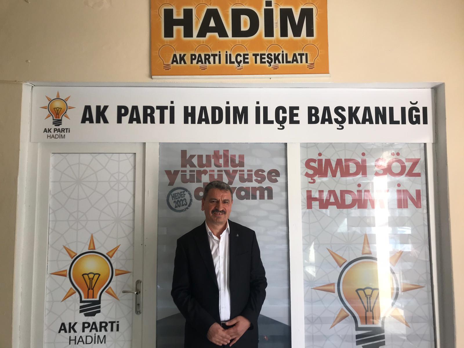Rıfkı Biber Hadim Aday Adayı oldu