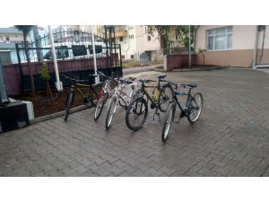 Bisiklet hırsızı tutuklandı