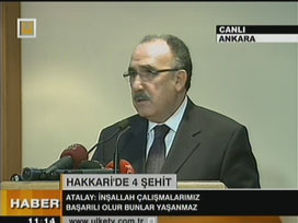 Atalay Kürt açılımını değerlendirdi