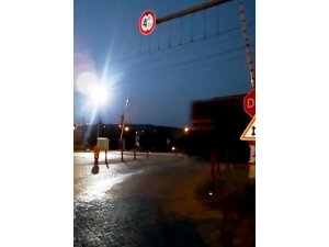 Osmaniye’de hemzemin geçitte faciaya ramak kala