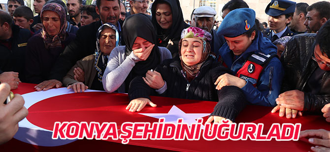 Şehit Topçu Uzman Çavuş Halil Daş son yolculuğuna uğurlandı