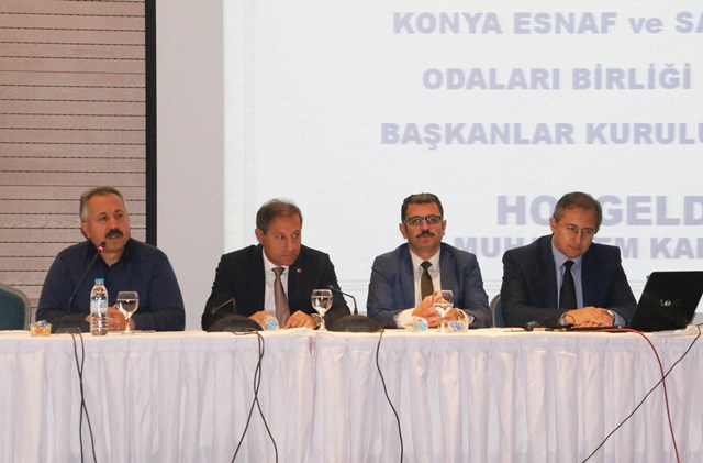 KONESOB Başkanlar Kurulu Antalya'da toplandı